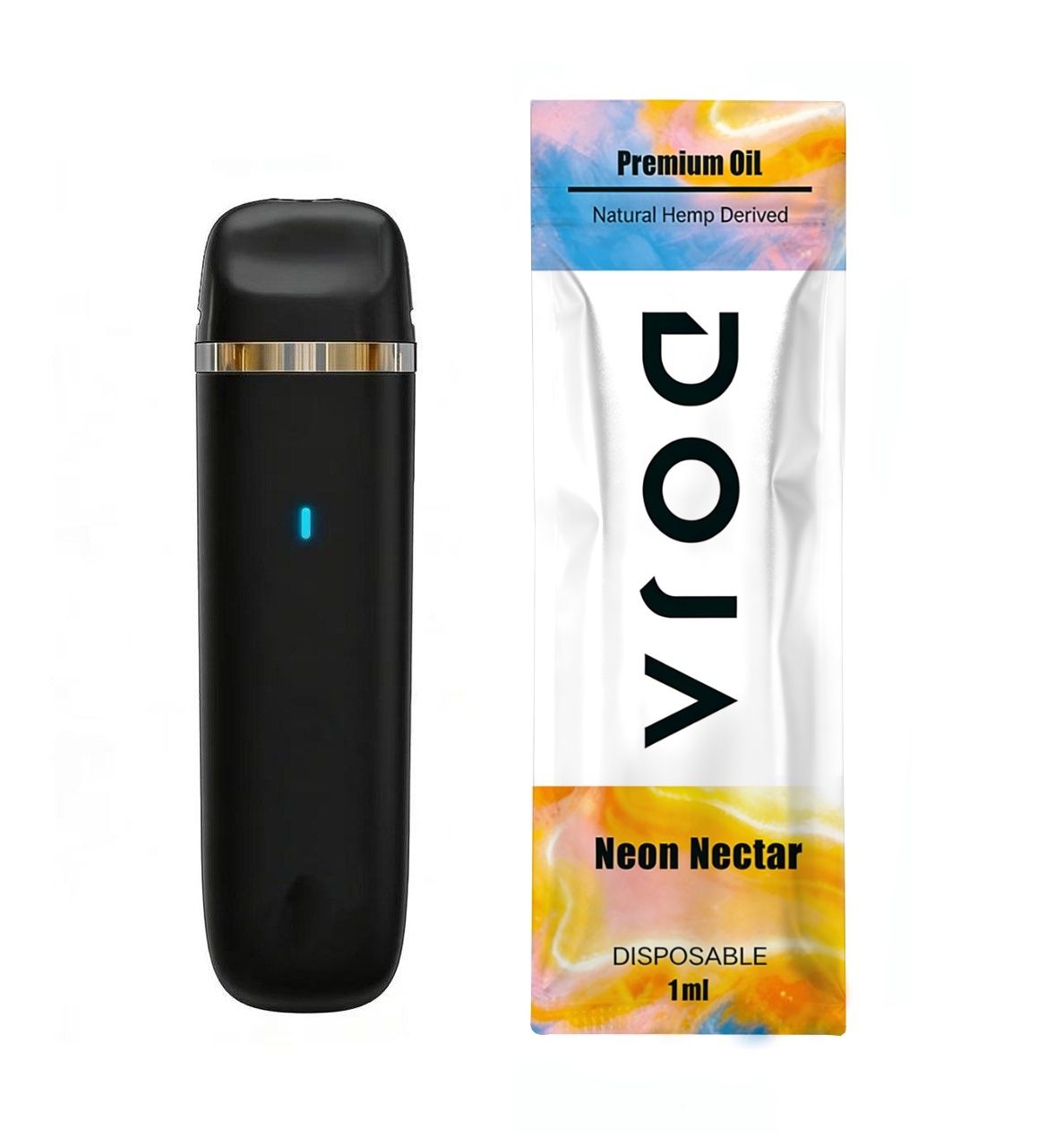 DOJA 1ml D8 Happy Cannabis Vape 10 Flavors